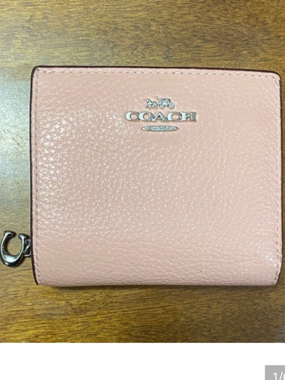 NEW! Coach Pebble Leather Rowan File Bag W/ Matching Wallet - Soft Pink 🩷 - Picture 5 of 10